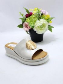 Klapki na koturnie  (36-41/12P)