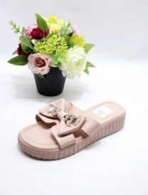 Klapki na koturnie  (36-41/8P)