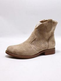 Botki na płaskim  (36-41/12P)