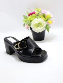 Klapki na obcasie (36-41/12P)