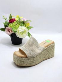 Klapki na koturnie (36-41/12P)