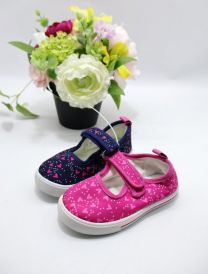 Trampki na rzepy dziewczynka (25-30/24P)