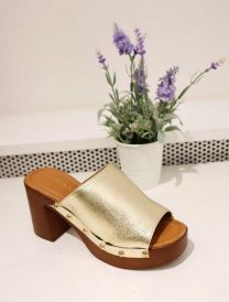 Klapki na obcasie (36-41/12P)