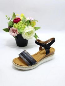 Sandały na koturnie (36-41/12P)