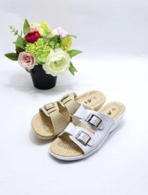 Klapki na koturnie (36-41/36P)