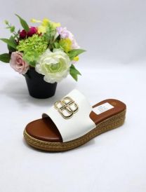 Klapki na koturnie  (36-41/12P)