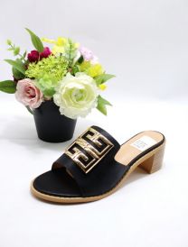 Klapki na obcasie (36-40/10P)