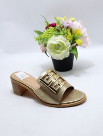 Klapki na obcasie (36-41/8P)