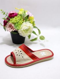 Kapcie odkryte palce damskie(36-41/10P)