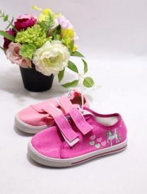 Trampki na rzepy dziewczynka (25-30/24P)