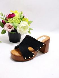 Klapki na obcasie (36-41/12P)