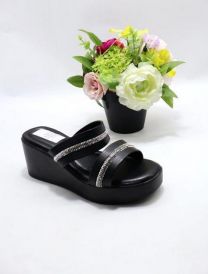 Klapki na koturnie  (36-41/12P)