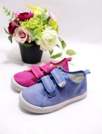 Trampki na rzepy dziewczynka (25-30/24P)