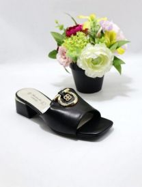 Klapki na obcasie (36-41/8P)