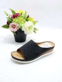 Klapki na koturnie  (36-41/12P)