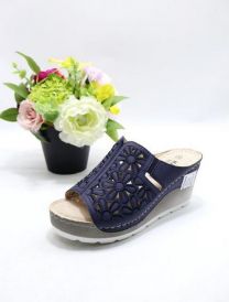 Klapki na koturnie  (36-41/8P)