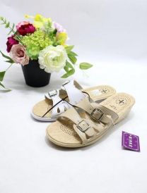 Klapki na koturnie (36-41/24P)