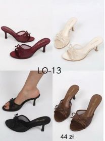 Klapki na obcasie (36-41/12P)