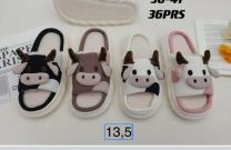 Kapcie odkryte palce damskie(36-41/36P)