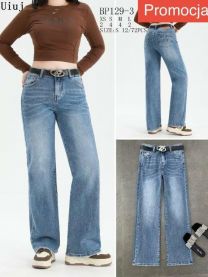 Spodnie jeansowe damskie (XS-L/12szt)