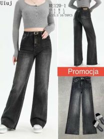 Spodnie jeansowe damskie (XS-L/10szt)