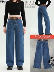 Spodnie jeansowe damskie (XS-XL/10szt)