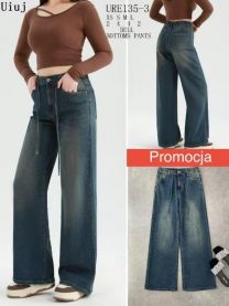 Spodnie jeansowe damskie (XS-L/12szt)