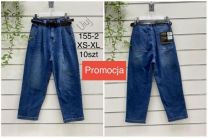 Spodnie jeansowe damskie (XS-XL/10szt)