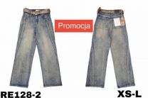 Spodnie jeansowe damskie (XS-L/10szt)