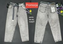 Spodnie jeansowe damskie (XS-XL/12szt)