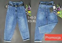 Spodnie jeansowe damskie (XS-XL/10szt)
