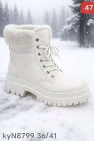 Botki na płaskim  (36-41/12P)