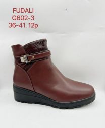 Botki na koturnie  (36-41/12P)