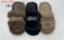 Kapcie odkryte palce damskie(36-41/36P)