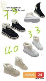 Botki Śniegowce damskie (36-41/12P)