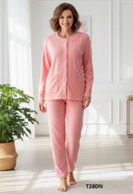 Piżama damska -ocieplana (M-3XL/10Kompletów)