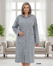 Szlafrok Damskie-ocieplana (M-3XL/10szt)