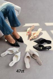 Klapki na obcasie (36-41/12P)