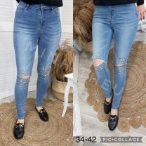 Spodnie jeans damskie (34-42/10szt)