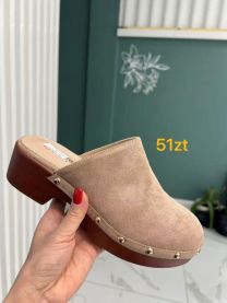 Klapki na obcasie (36-41/12P)