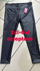 Spodnie ekoskóra damskie (2-6XL/12szt)