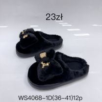 Kapcie zakryte palce damskie  (36-41/12P)