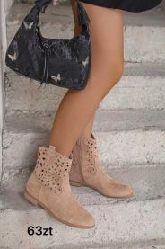 Botki na płaskim  (36-41/12P)