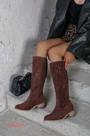 Kozaki na obcasie  (36-41/12P)