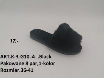 Kapcie odkryte palce damskie(36-41/8P)