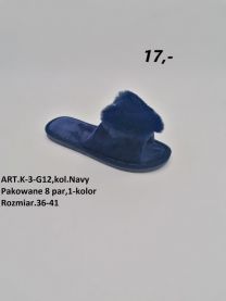 Kapcie odkryte palce damskie(36-41/8P)