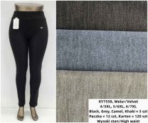 PLUS_Spodnie legginsy damskie (4-7XL/12szt)