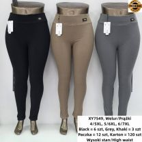 PLUS_Spodnie legginsy damskie (4-7XL/12szt)