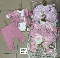 Komplet niemowlęcy Turecka (3-9M/12kpt)