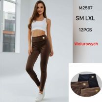 Spodnie welurowy (S-XL/12szt)